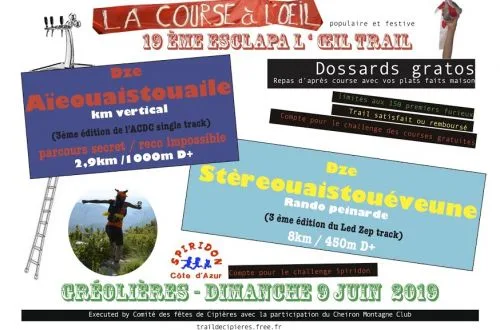 Esclapa l’Oeil Trail — Le bar sur loup (06), 13 juin 2026 · Trail