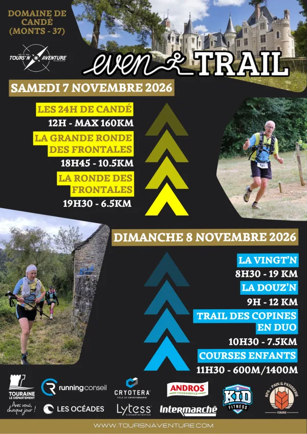 Even Trail — Thilouze (37), 7 novembre 2026 · Trail
