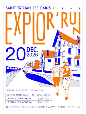 Explor’Run Saint-Trojan — Le grand village plage (17), 20 décembre 2026 · Trail