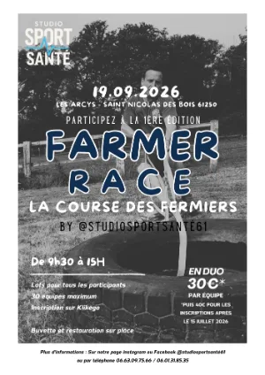Farmer Race - La course des fermiers — Cuissai (61), 19 septembre 2026 · Course à pied