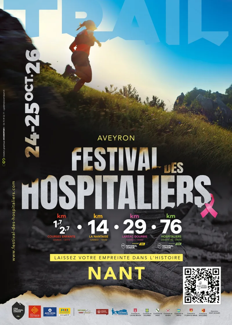 Festival des Hospitaliers — Decazeville (12), 24 octobre 2026 · Trail