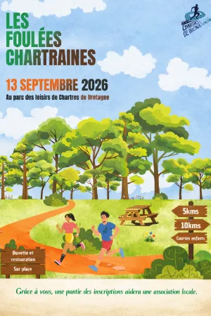 Foulées Chartraines 2026 — Chartres de bretagne (35), 13 septembre 2026 · Course à pied
