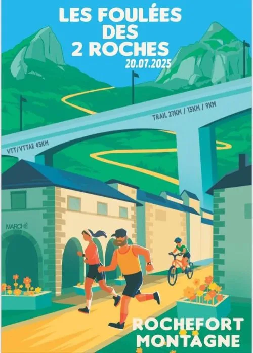 Foulées des 2 Roches — Ceyssat (63), 19 de julio de 2026 · Trail