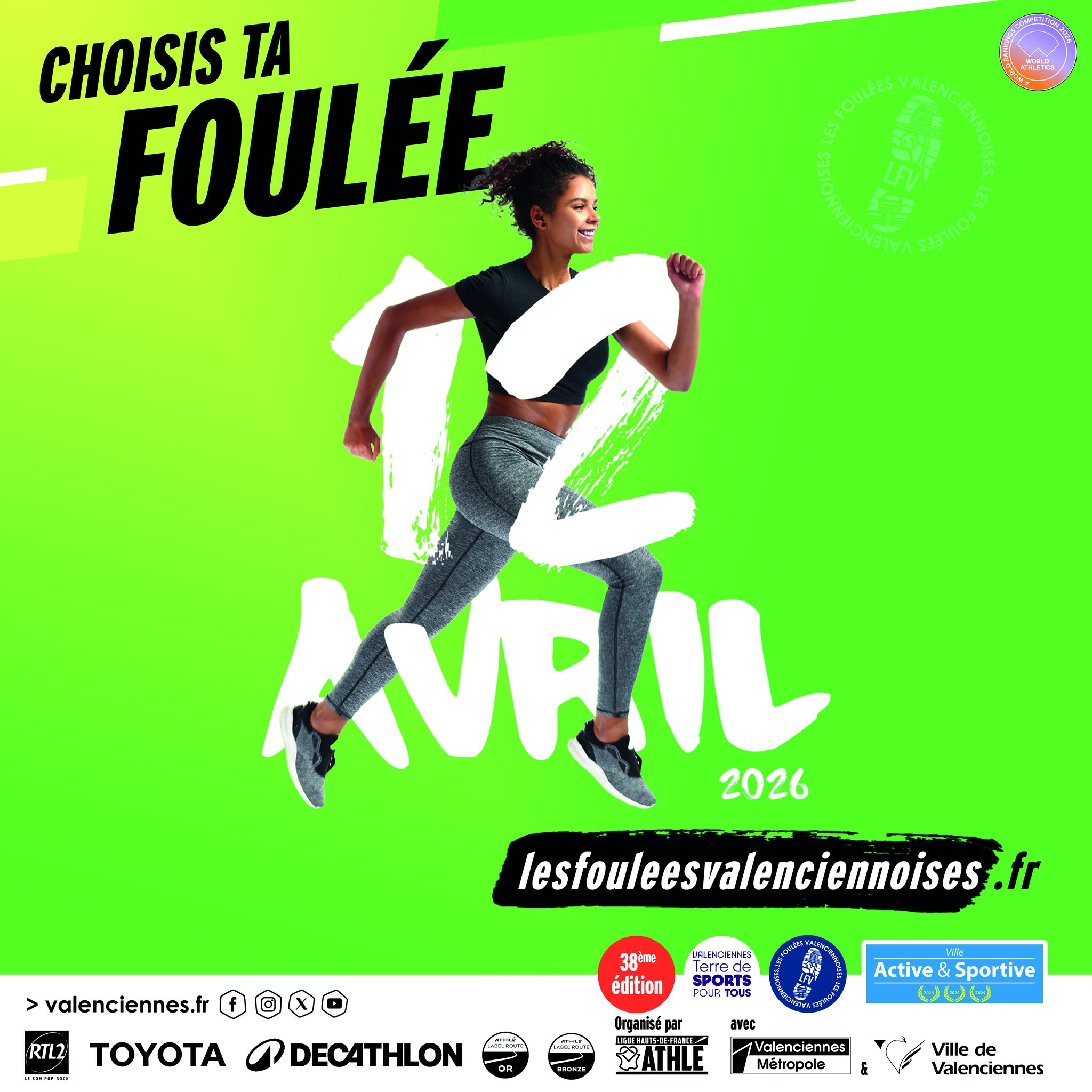 Foulées Valenciennoises 2026