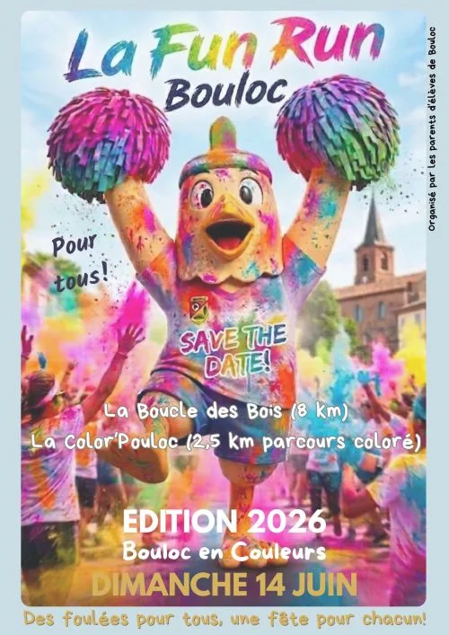 Fun Run de Bouloc — Gargas (31), 14 juin 2026 · Course à pied