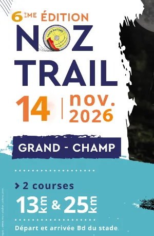 GREGAM NOZ TRAIL — Brandivy (56), 14 novembre 2026 · Trail