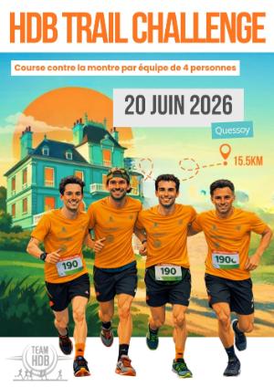 HDB Trail Challenge — Yffiniac (22), 20 juin 2026 · Trail