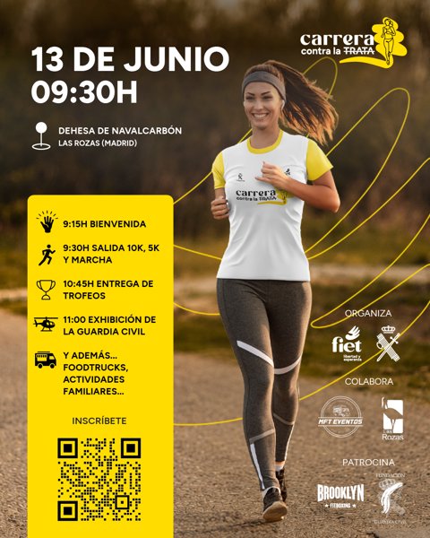 II Carrera contra la Trata — Las Rozas De Madrid (M), 13 de junio de 2026 · Correr