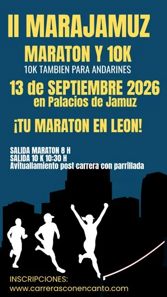 II MARAJAMUZ — Mairena Del Alcor (SE), 13 de septiembre de 2026 · Correr