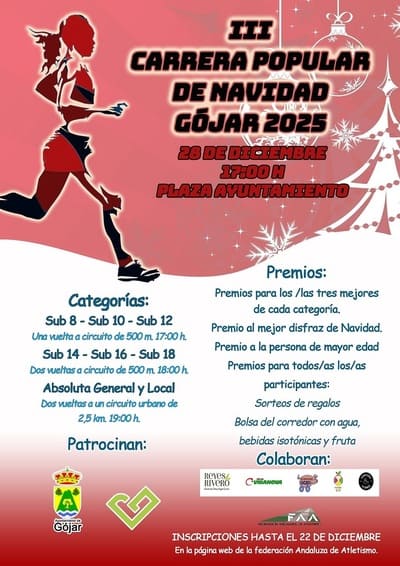 III Carrera Popular de Navidad Gójar