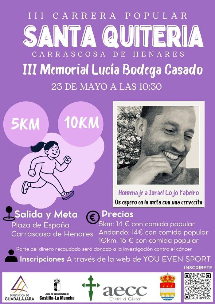 III Carrera Popular Santa Quiteria - Homenaje a Lucía Bodega Casado