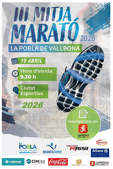 III MITJA MARATÓ LA POBLA DE VALLBONA