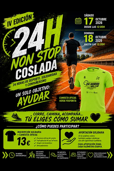 IV 24H NON STOP COSLADA — Coslada (M), 17 de octubre de 2026