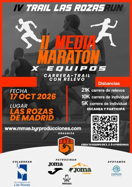 IV Trail Las RozasRun y II Media Maratón x Equipos