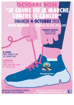 Je cours ou je marche contre le cancer 2026 — Change (72), 4 de octubre de 2026 · Correr