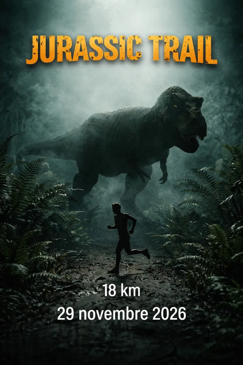 JURASSIC TRAIL — Flaux (30), 29 novembre 2026 · Trail