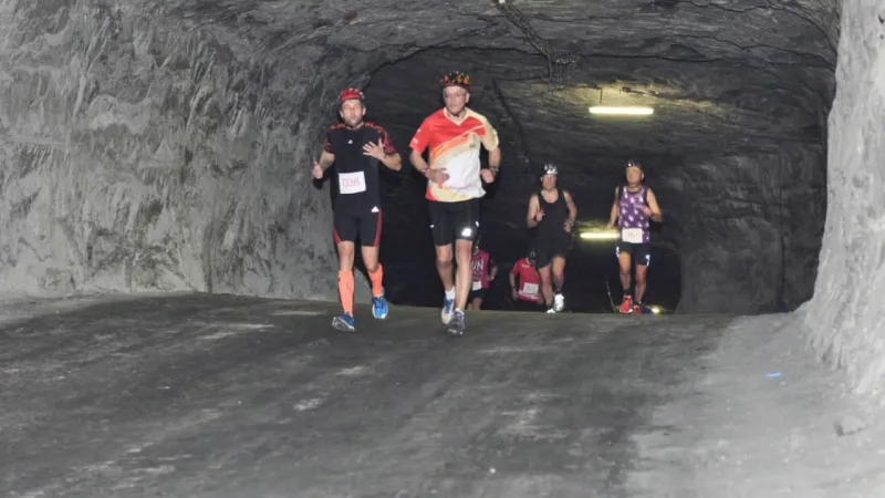 Kristallmarathon im Erlebnis Bergwerk Merkers — Bad salzungen (16063), 14. Februar 2027 · Course à pied