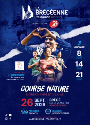La Brécéenne Palamatic 2026 — Noyal sur vilaine (35), 26 septembre 2026 · Course à pied