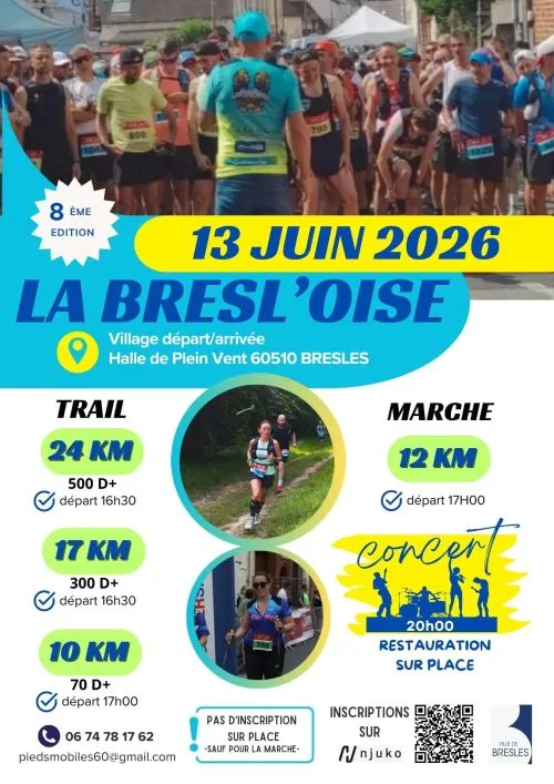 La Bresl'Oise — Bonlier (60), 13 juin 2026 · Trail