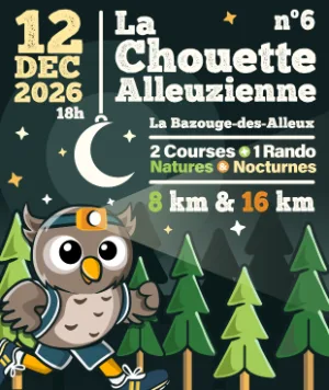 La Chouette Alleuzienne 2026 — Chalons du maine (53), 12 décembre 2026 · Course à pied