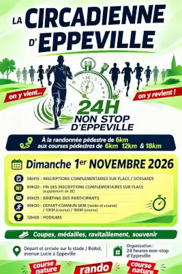 La Circadienne Déppeville — Breuil (80), 1 novembre 2026 · Trail