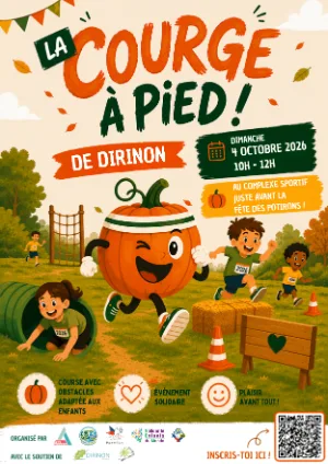 La Courge à pied 2026 — Arbigny (01), 4 octobre 2026 · Course à pied