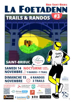 La Foetadenn 2026 — St brieuc (22), 14 novembre 2026 · Trail