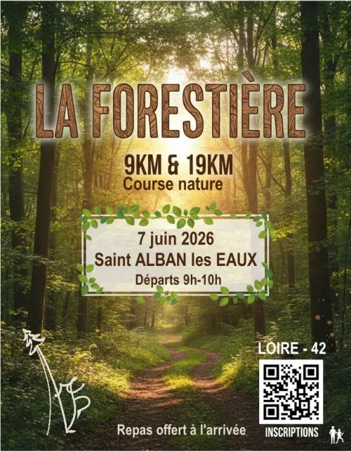 La Forestière de Saint Alban — Les noes (42), 7 juin 2026 · Trail