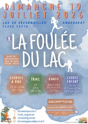 La Foulée du Lac — Callian (83), 19 juillet 2026 · Course à pied