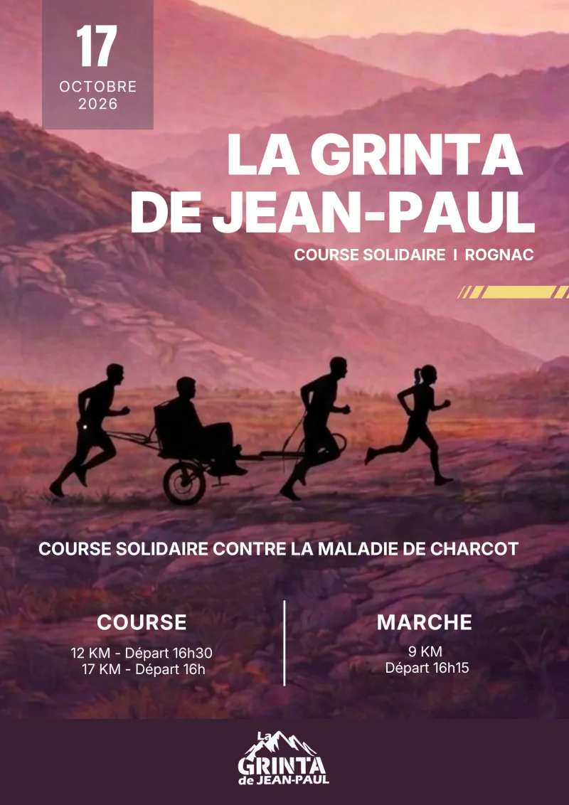 La Grinta de Jean-Paul - Rognac (13) — Rognac (13), 17 octobre 2026 · Trail