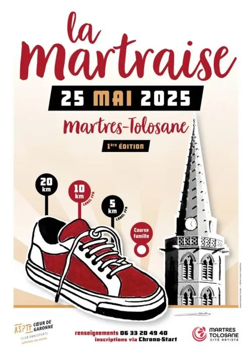 La Martraise — Lescuns (31), 7 juin 2026 · Course à pied
