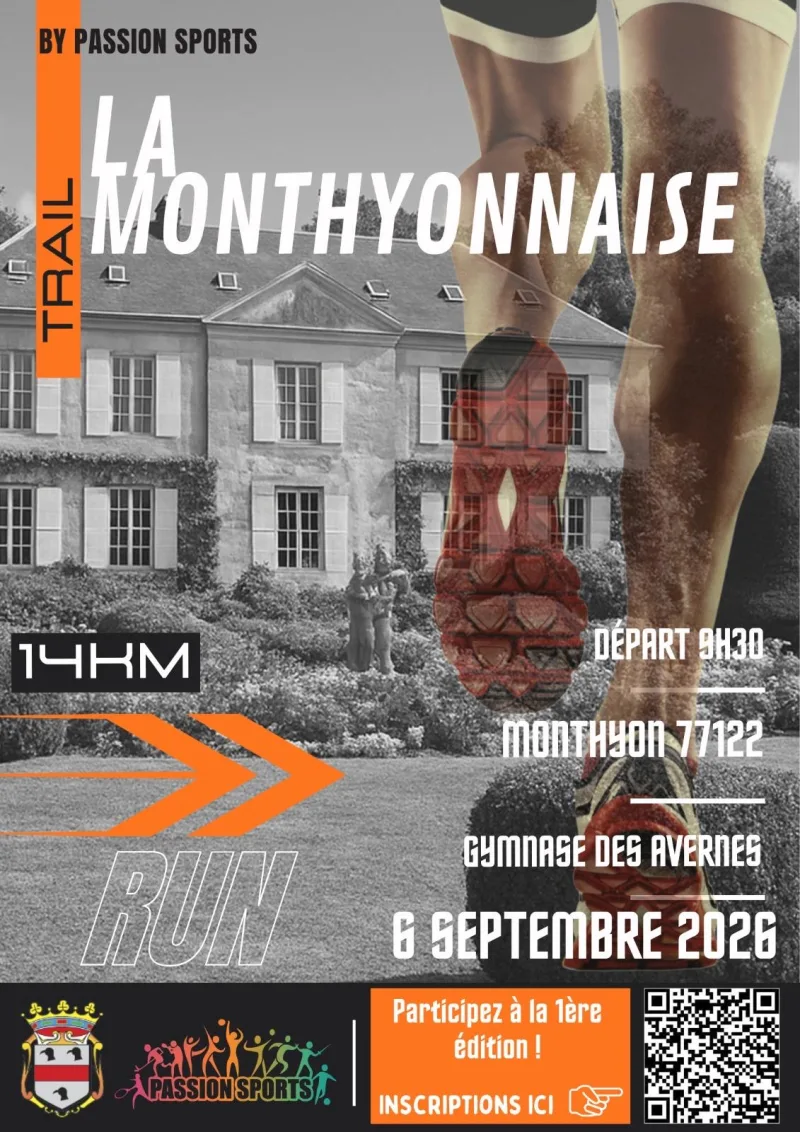La Monthyonnaise — Monthyon (77), 6 septembre 2026 · Trail