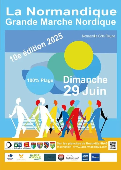 La Normandique — Bonneville sur touques (14), 7 juin 2026 · Marche