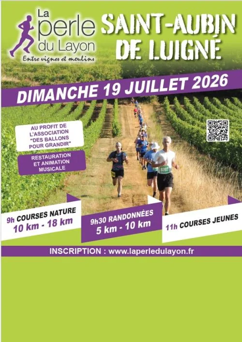 La Perle du Layon — Denee (49), 19 juillet 2026 · Course à pied