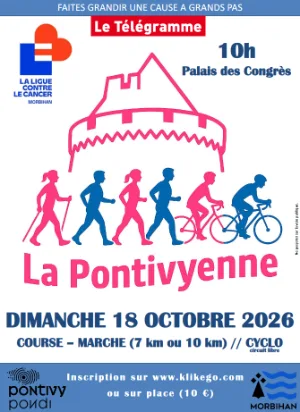 La Pontivyenne 2026 — Kergrist (56), 18 octobre 2026 · Course à pied