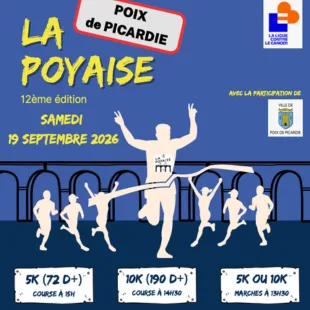 La Poyaise 2026 — Bettembos (80), 19 septembre 2026 · Course à pied