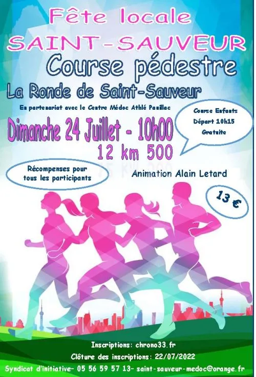 La Ronde de Saint-Sauveur — Cissac medoc (33), 26 juillet 2026 · Course à pied