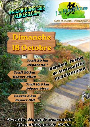 La Runploum — Breles (29), 18 octobre 2026 · Course à pied
