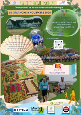 La Sweet Home Nordic — Cabourg (14), 8 novembre 2026 · Marche