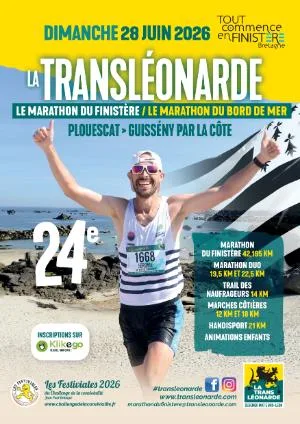 La Transléonarde 2026 - Marathon du Finistère — Guisseny (29), 28 juin 2026 · Course à pied