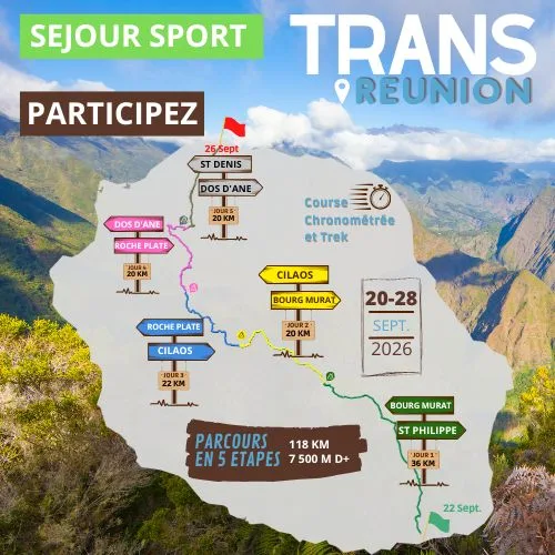 LA TRANS'RÉUNION — St philippe (974), 20 septembre 2026 · Trail