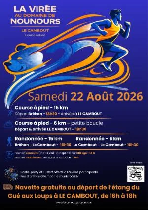 La Virée au Domaine de Nounours — St caradec (22), 22 de agosto de 2026 · Camino