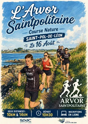 L'Arvor Saintpolitaine — St pol de leon (29), 16 de agosto de 2026 · Correr