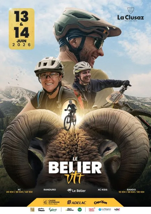 Le Bélier VTT — La clusaz (74), 13 juin 2026 · Course à pied