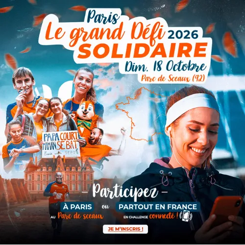 Le Grand Défi Solidaire — Sceaux (92), 18 octobre 2026 · Course à pied