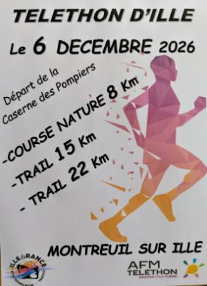Le TÉLETHON D' ILLE 2026 — Dinge (35), 6 décembre 2026 · Course à pied