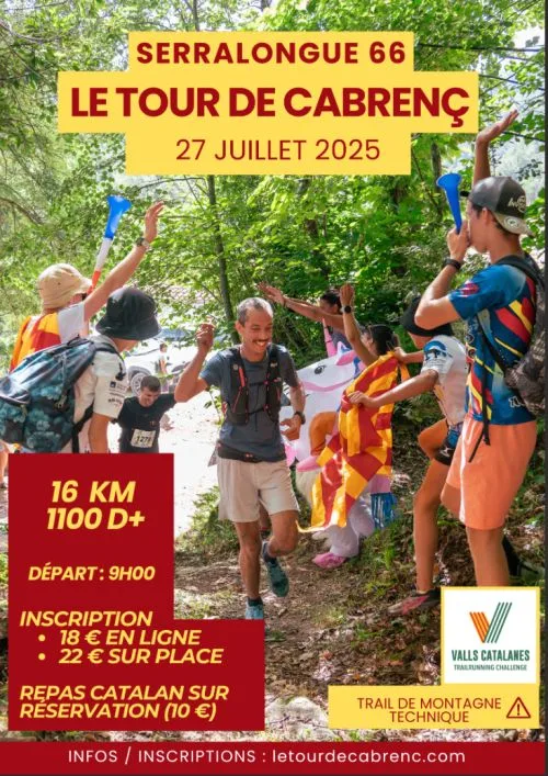 Le Tour de Cabrenç — Prats de mollo la preste (66), 26 juillet 2026 · Trail