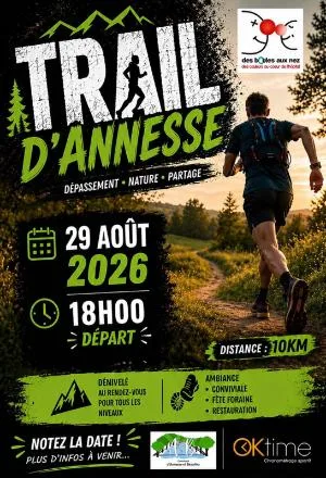 Le Trail d’Annesse — Annesse et beaulieu (24), 29 de agosto de 2026 · Camino