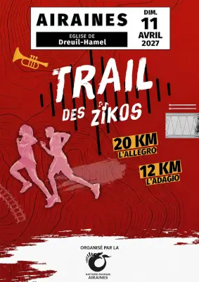 Le Trail des Zikos — Allery (80), 11 avril 2027 · Trail