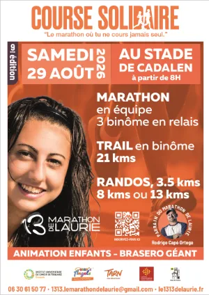 Le Trail du 1313 2026 — Broze (81), 29 de agosto de 2026 · Camino